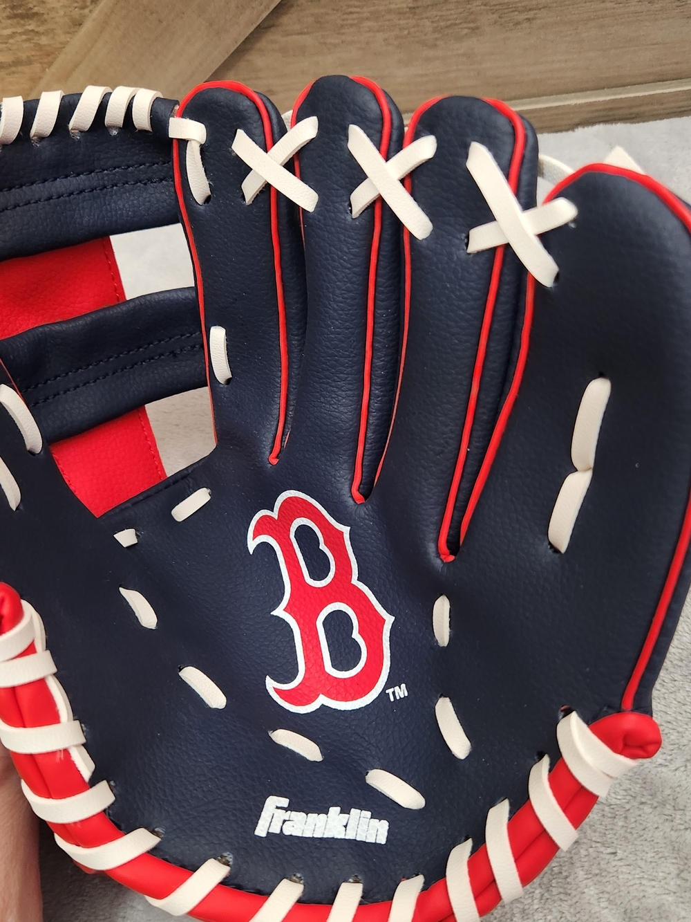 MLB Boston Red Sox Franklin Sports 9.5" Teeball Glove- Right Handed